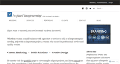 Desktop Screenshot of inspiredimageneering.com